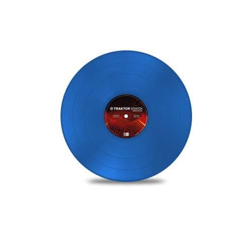 TRAKTOR SCRATCH CONTROL VINYL MK2 BLUE (UNIT)