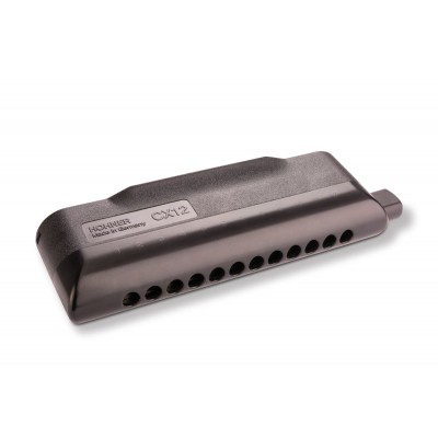 HOHNER CROMATICO 7545/48 CX12 NEGRO 12 AGUJEROS C DO