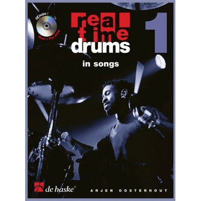OOSTERHOUT - REAL TIME DRUMS IN SONGS 10 TITRES LIVE + CD - FRENCH VERSION