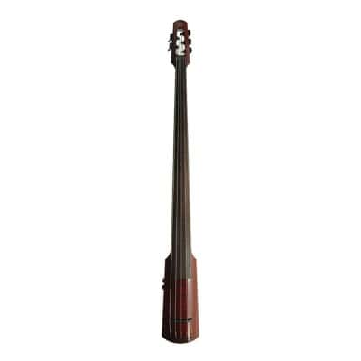 CONTRABASSE ELECTRIC 5 STRINGS TRANSLUCENT RED