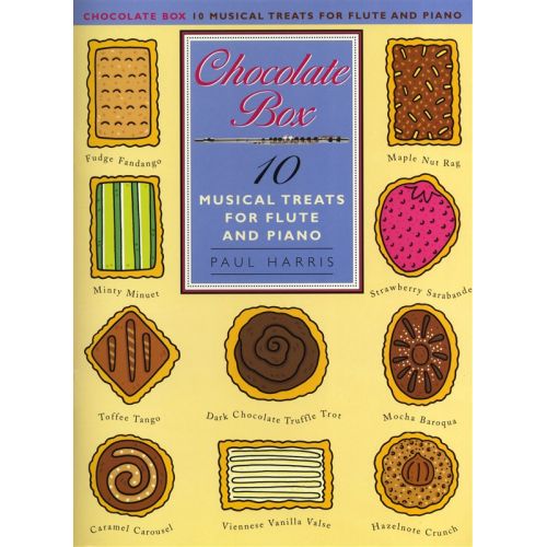 NOVELLO HARRIS PAUL - CHOCOLATE BOX - 10 MUSICAL TREATS FOR FLUTE & PIANO