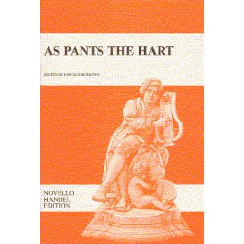 BURROWS PROFESSOR DONALD - AS PANTS THE HART - VOCAL SCORE