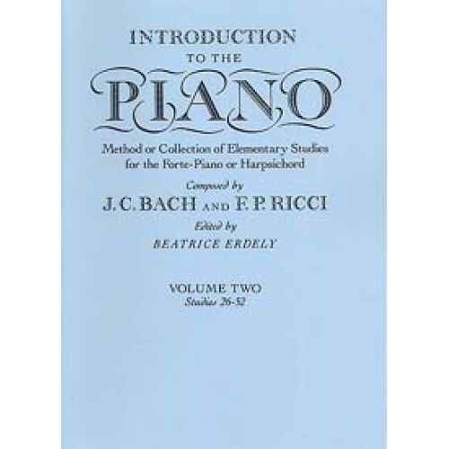 NOVELLO J.S./Ricci F.P. - Introduction To The Piano Vol 2, Studies 26-52