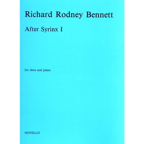 RICHARD RODNEY BENNETT - SYRINX I FOR OBOE AND PIANO - OBOE