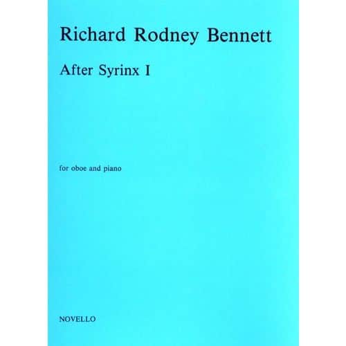 RICHARD RODNEY BENNETT - SYRINX I FOR OBOE AND PIANO - OBOE