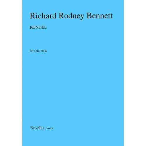 BENNETT RICHARD RODNEY - RONDEL FOR SOLO VIOLA - VIOLA