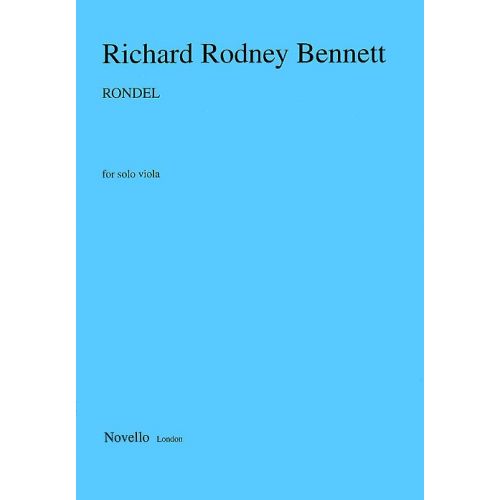 BENNETT RICHARD RODNEY - RONDEL FOR SOLO VIOLA - VIOLA