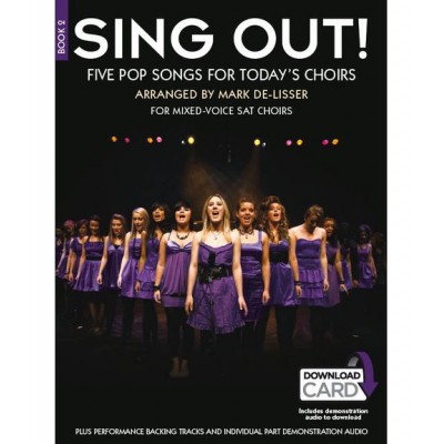 NOVELLO SING OUT! 5 POP SONGS FOR TODAY'S CHOIRS + 2 CD BOOK 2 - CHANT, PIANO