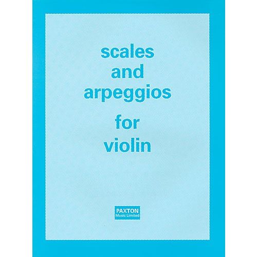 NOVELLO SCALES AND ARPEGGIOS- VIOLIN