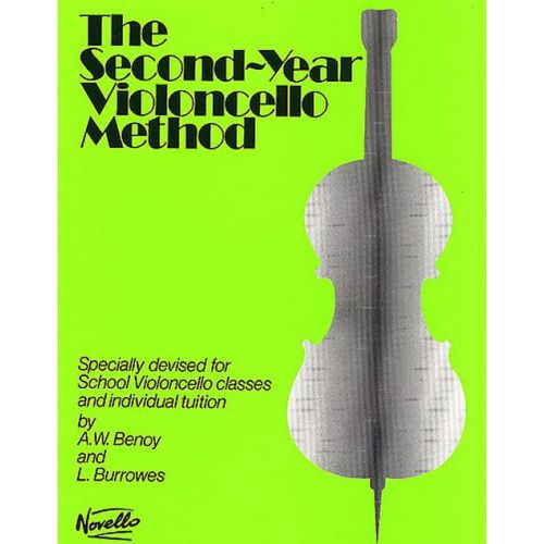 BENOY/BURROWS - SECOND YEAR VIOLONCELLO METHOD 