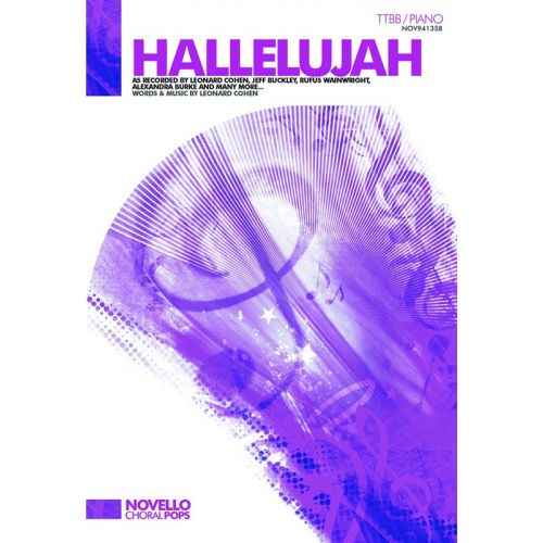 NOVELLO HALLELUJAH - TTBB AND PIANO