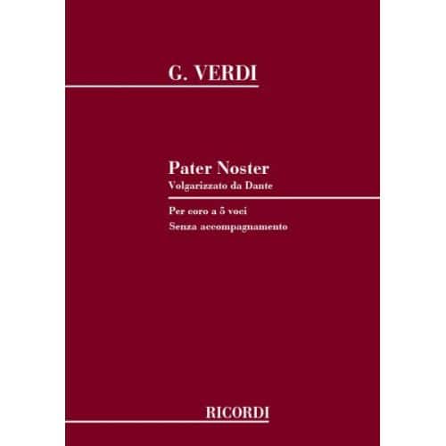 Verdi G. - Pater Noster - Choeur