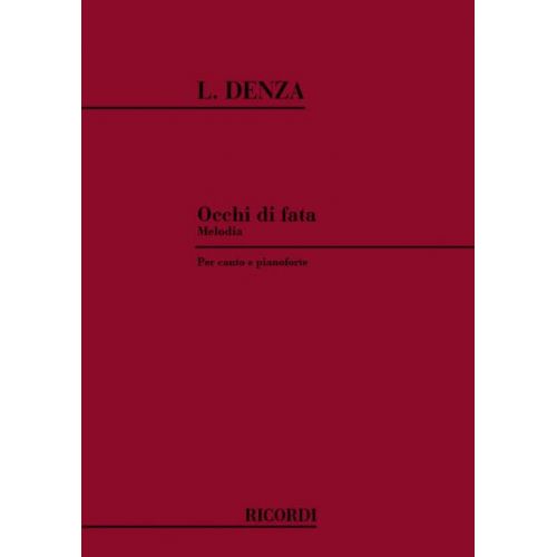 RICORDI DENZA L. - OCCHI DI FATA - CHANT ET PIANO