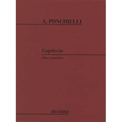 PONCHIELLI A. - CAPRICCIO - HAUTBOIS ET PIANO