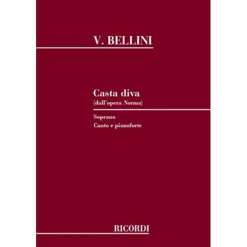 BELLINI V. - CASTA DIVA - CHANT ET PIANO