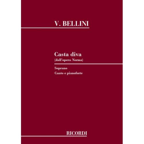 BELLINI V. - CASTA DIVA - CHANT ET PIANO