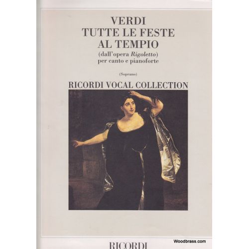 RICORDI VERDI G. - TUTTE LE FESTE AL TIEMPO - CHANT & PIANO 