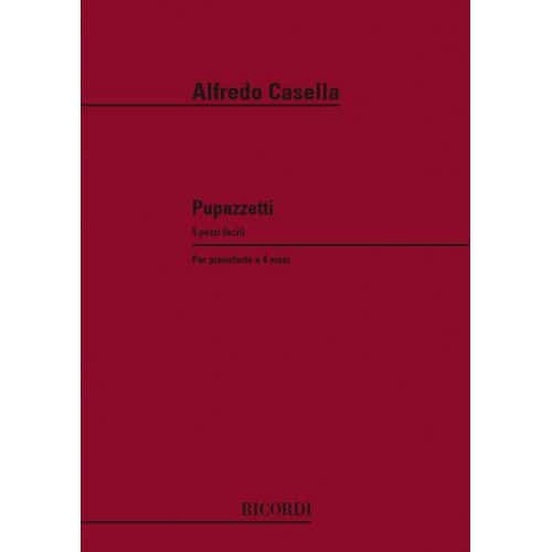 CASELLA A. - PUPAZZETTI 5 PEZZI FACILI - PIANO 4 MAINS