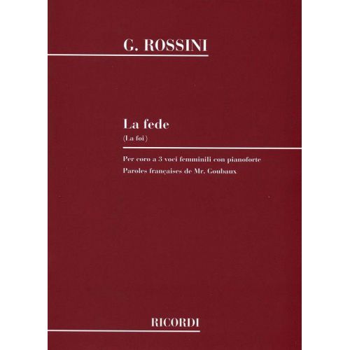 ROSSINI G. - LA FEDE - CHOEUR