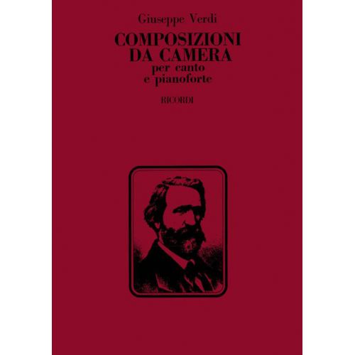 RICORDI VERDI G. - COMPOSIZIONI DA CAMERA - CHANT ET PIANO