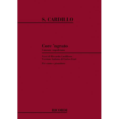 CARDILLO S. - CORE 'NGRATO - SOPRANO ET TENOR