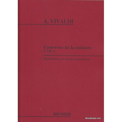 VIVALDI A. - CONCERTO IN LA MIN. - BASSON
