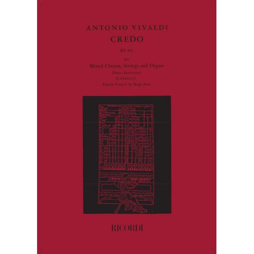 VIVALDI A. - CREDO RV 591 - CHOEUR