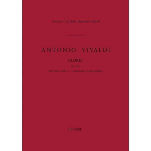 VIVALDI A. - GLORIA RV 589 - CONDUCTEUR