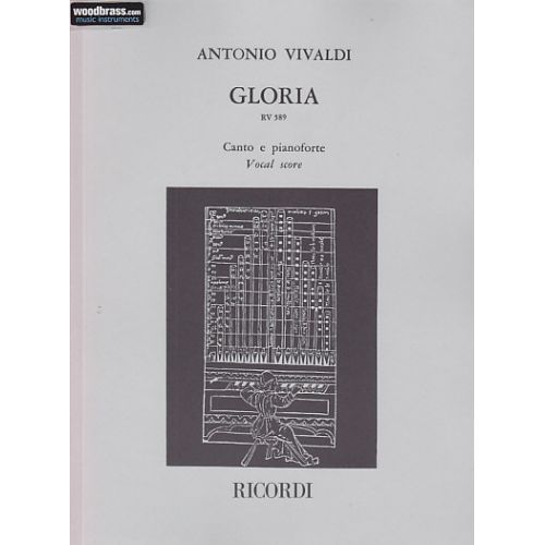 VIVALDI ANTONIO - GLORIA - CHANT / PIANO