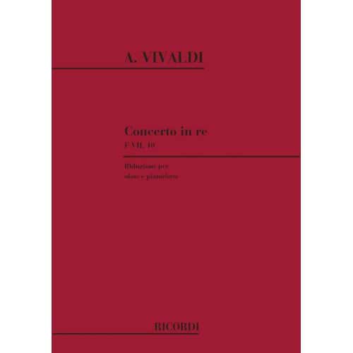 RICORDI VIVALDI A. - CONCERTO IN RE RV 453 - F.VII/10 - HAUTBOIS ET CORDES