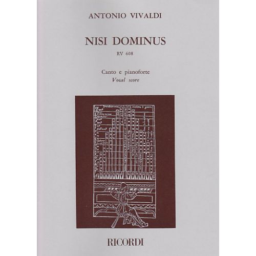  Vivaldi Nisi Dominus, Rv 608, Canto E Pianoforte