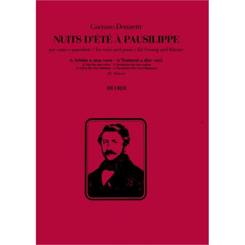 DONIZETTI G. - NUITS D'ETE A PAUSILIPPE - CHANT ET PIANO