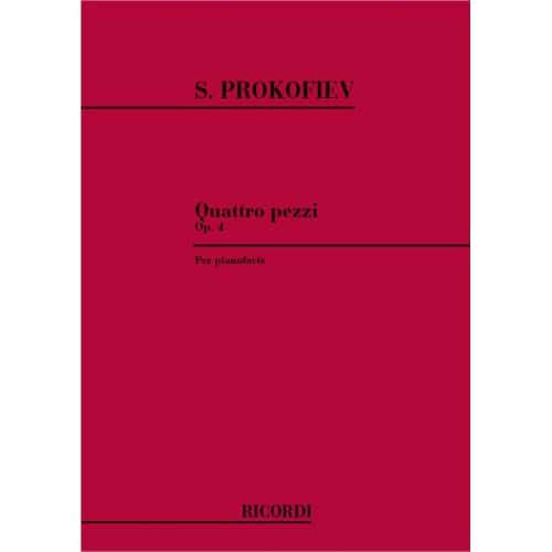 PROKOFIEV S. - 4 PEZZI OP.4 - PIANO