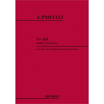 PASCULLI A. - LE API - HAUTBOIS & PIANO
