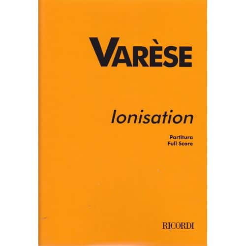 RICORDI VARESE E. - IONISATION