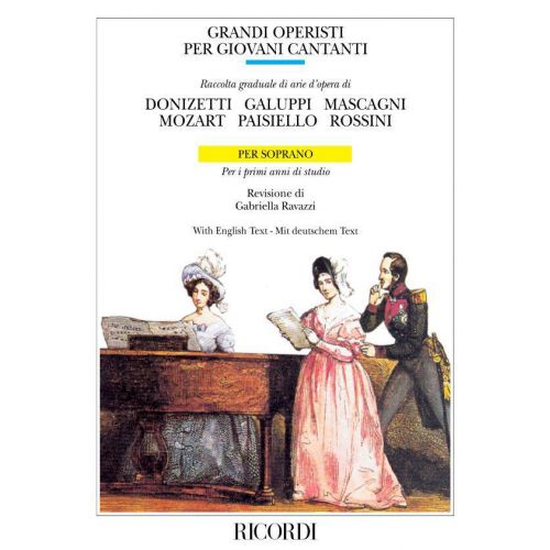 Grandi Operisti Per Giovani Cantanti - Chant et Piano