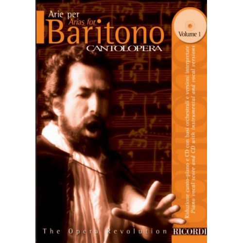 CANTOLOPERA: ARIE PER BARITONO + CD - CHANT ET PIANO