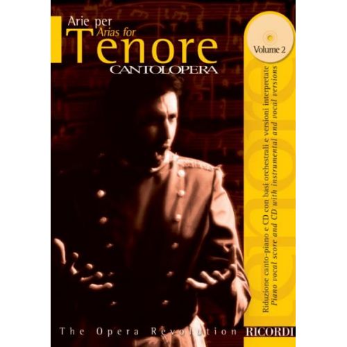 CANTOLOPERA: ARIE PER TENORE, VOL. 2 + CD