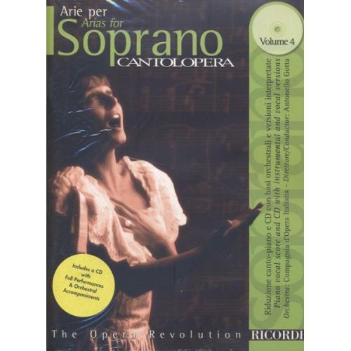 CANTOLOPERA: ARIE PER SOPRANO VOL 4 + CD