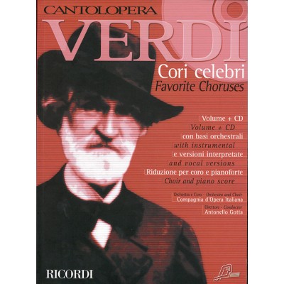 VERDI G. - CANTOLOPERA - CORI CELEBRI + CD - CHOEUR