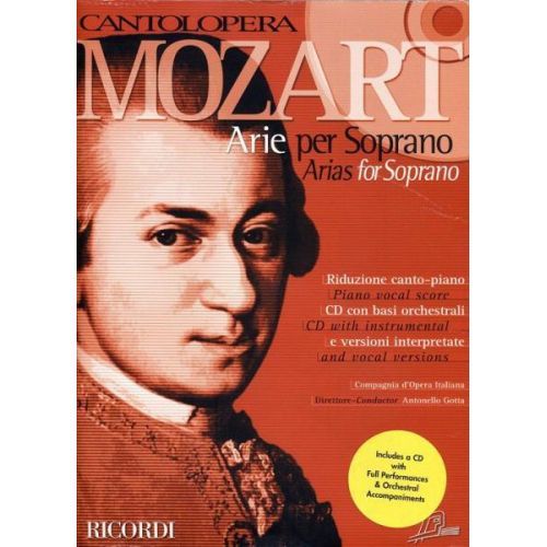 RICORDI CANTOLOPERA - MOZART - ARIE PER SOPRANO + CD