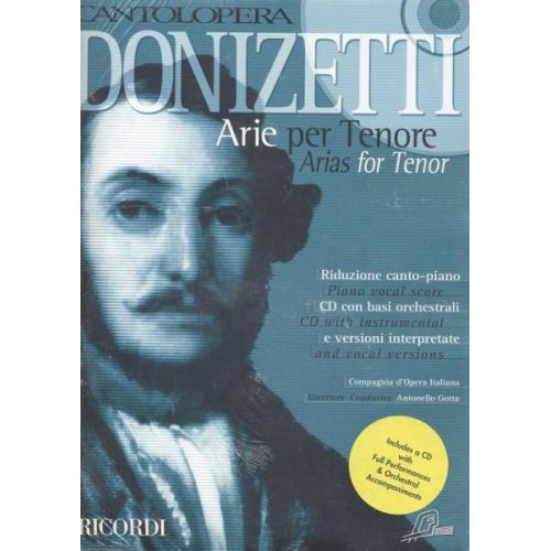 DONIZETTI G. - CANTOLOPERA: ARIE PER TENORE + CD