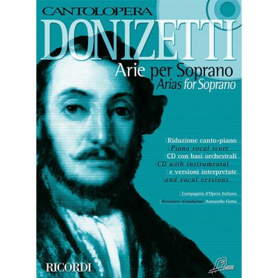 RICORDI DONIZETTI G. - CANTOLOPERA: ARIE PER SOPRANO + CD
