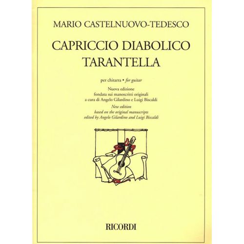 CASTELNUOVO TEDESCO - CAPRICCIO DIABOLICO / TARANTELLA - GUITARE