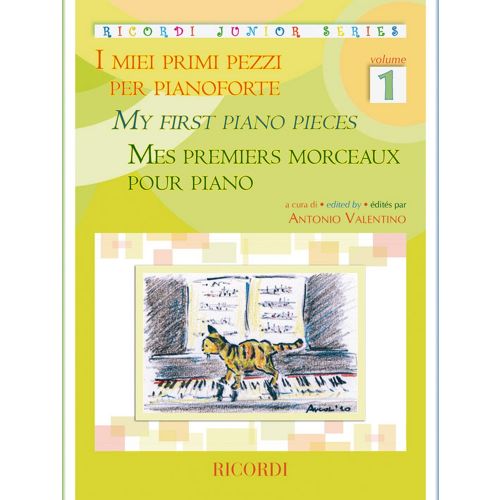 RICORDI Valentino Antonio - Mes Premiers Morceaux Pour Piano Vol.1