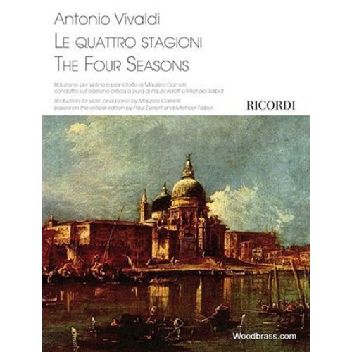 RICORDI Vivaldi A. - The Four Seasons - Violon & Piano