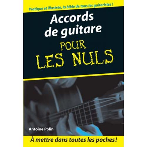 FIRST INTERACTIVE POUR LES NULS ACCORDS GUITARE FORMAT POCHE