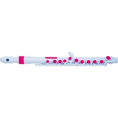 JFLUTE WHITE AND PINK