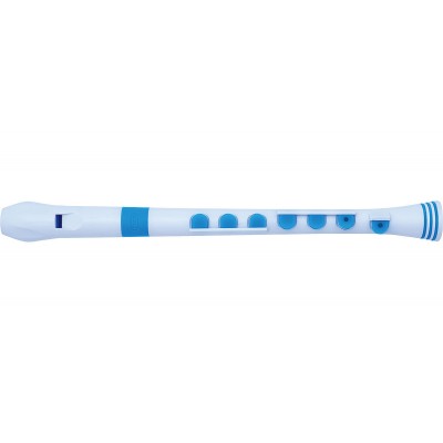 RECORDER+ WHITE AND BLUE