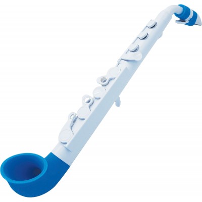 NUVO JSAX BLANCO Y AZUL